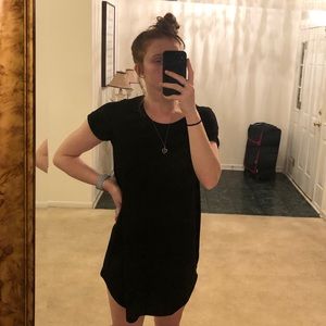 Black T-Shirt Dress